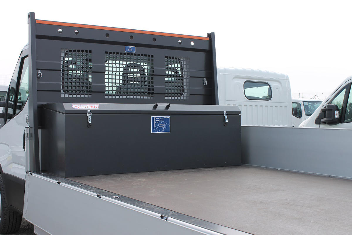 Coffre intérieur benne