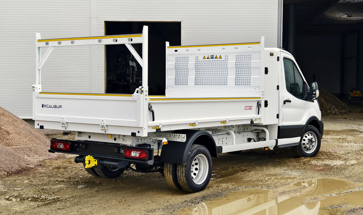 La benne professionnelle Excalibur de Cabreta, configuration charpentier